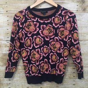 Ann Taylor flower patterned sweater 🌺